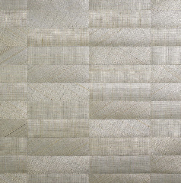 Natural Silhouettes Palais Brushed Silver Wallcoverings