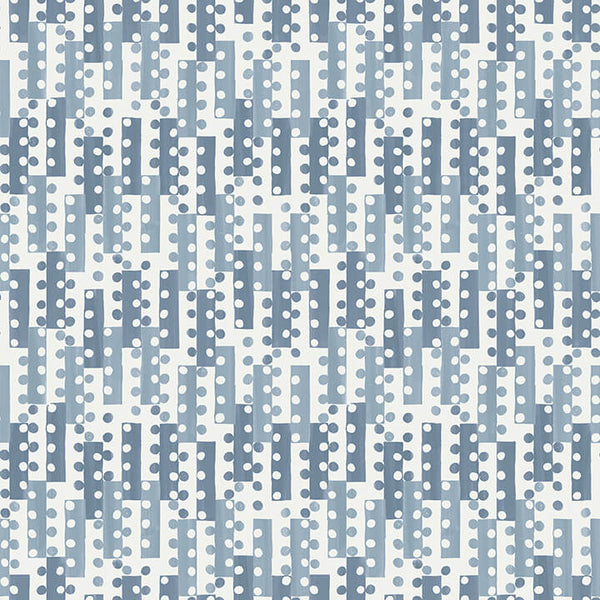 Erik, Blue Wallcoverings | Malibu Wallcovering