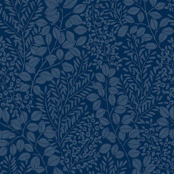Elin, Blue Wallcoverings | Malibu Wallcovering
