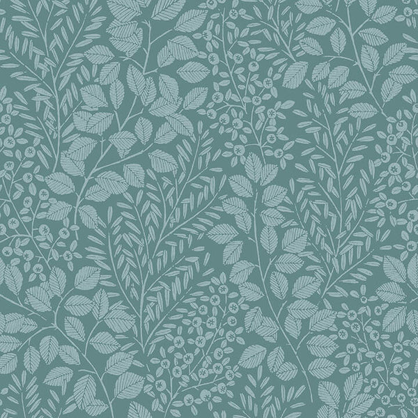 Elin, Sky Blue Wallcoverings | Malibu Wallcovering