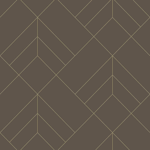 Sander, Dark Taupe Wallcoverings | Malibu Wallcovering