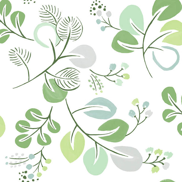 Jonah, Light Green Wallcoverings | Malibu Wallcovering