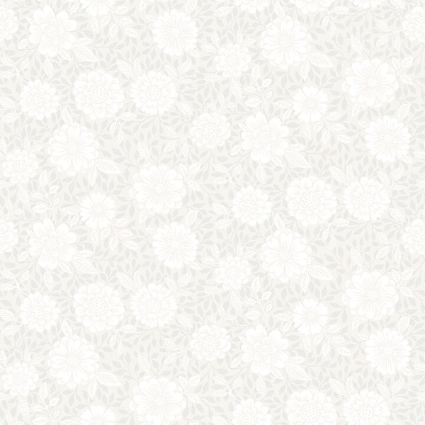 Lizette - Light Grey Residential Wallcovering | Jeffrey Stevens