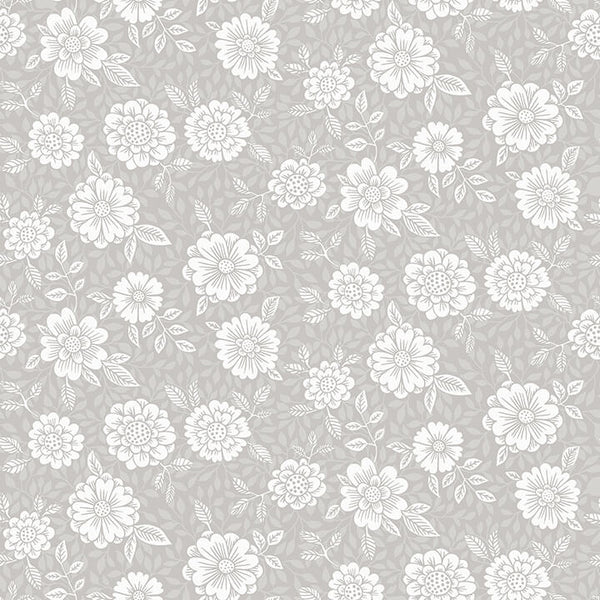 Lizette - Grey Residential Wallcovering | Jeffrey Stevens