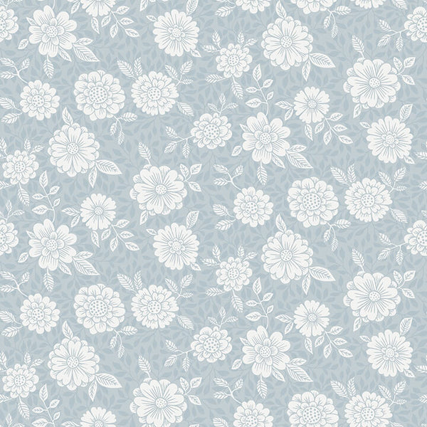 Lizette - Light Blue Residential Wallcovering | Jeffrey Stevens