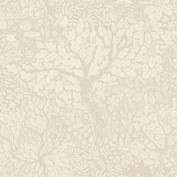Olle - Taupe Residential Wallcovering | Jeffrey Stevens