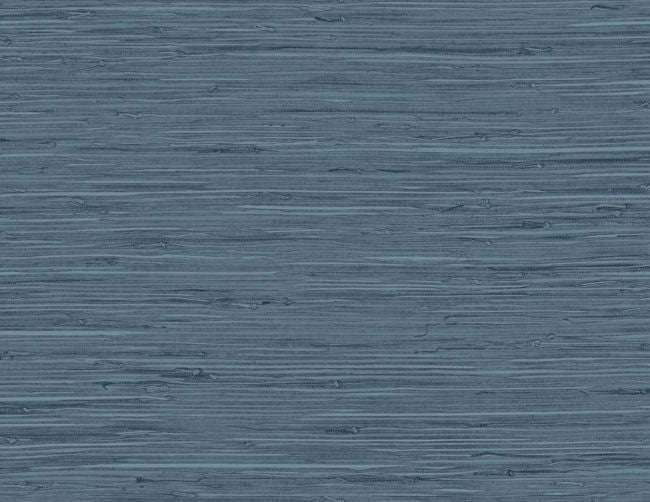 Fine Arrowroot - Midnight Denim Wallcovering | Malibu Wallpaper