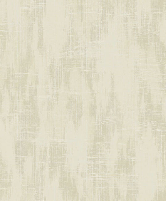 Zigzag Wash - Ivory and Cream Wallcovering | Malibu Wallpaper