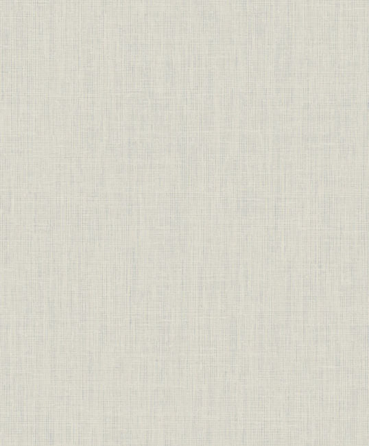 Elegant Burlap - Powder Blue and Ivory Wallcovering | Malibu Wallpaper