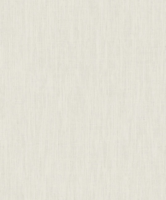 Elegant Burlap - Silver and Ivory Wallcovering | Malibu Wallpaper