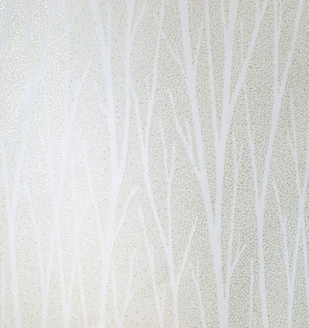 Essential Birch - Metallic Pearl & Glitter Wallcovering | Malibu Wallpaper