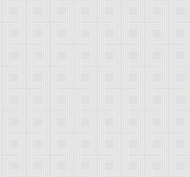 Interlocking Squares Wallcovering | Malibu Wallpaper