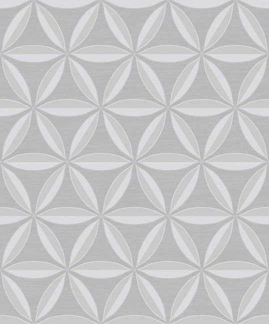 Floral Shape Wallcovering | Malibu Wallpaper