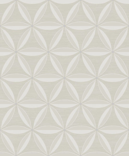 Floral Shape Wallcovering | Malibu Wallpaper