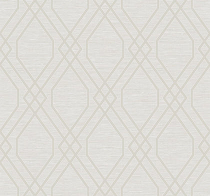 Malibu Lattice - Driftwood Dune | Malibu Wallcovering
