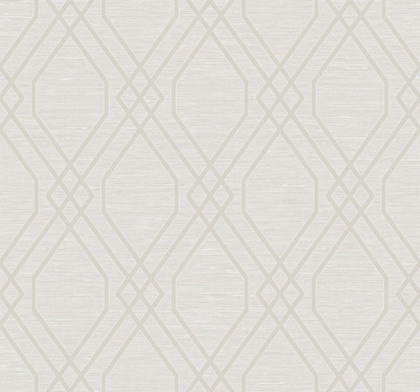 Malibu Lattice - Driftwood Dune | Malibu Wallcovering