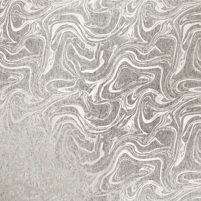 Oil and Water Design on Cork Wallcovering | Malibu Wallpaper