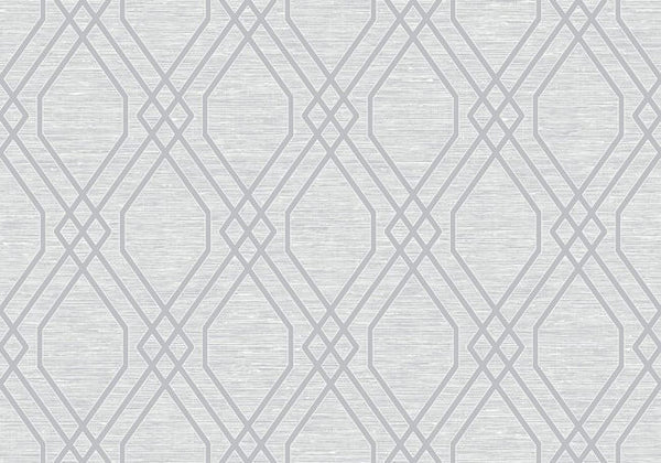Malibu Lattice - Driftwood Dune | Malibu Wallcovering