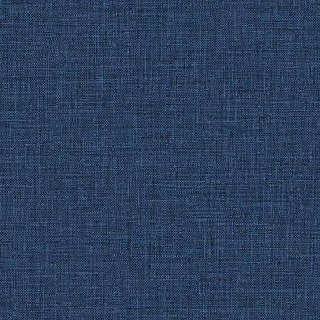 Easy Linen - Admiral Blue Wallcovering | Malibu Wallpaper