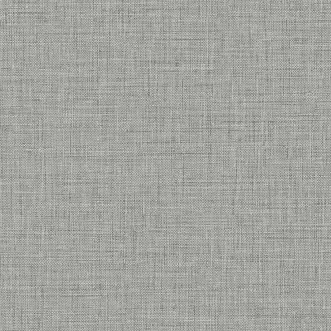 Easy Linen - Warm Slate Wallcovering | Malibu Wallpaper