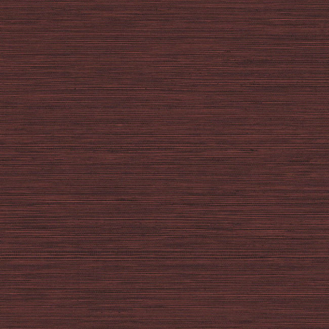 Coastal Hemp - Cabernet Wallcovering | Malibu Wallpaper