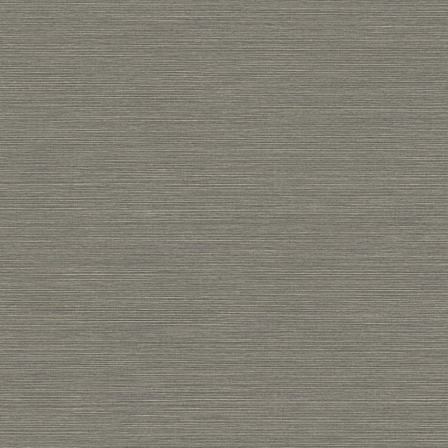 Coastal Hemp - Graphite Wallcovering | Malibu Wallpaper