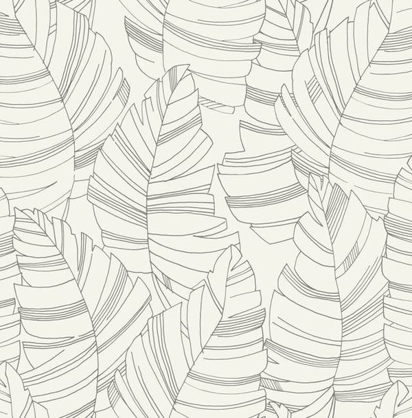 Carmel Laurel - Big Sur Fog | Malibu Wallcovering