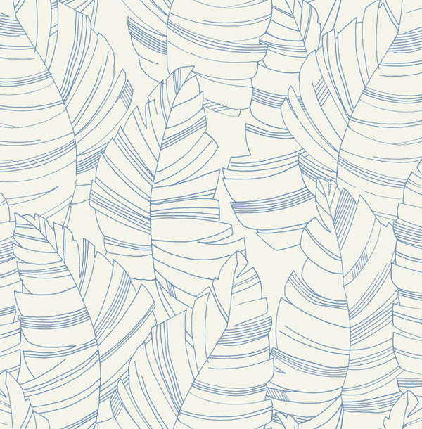 Carmel Laurel - Pacific Mist | Malibu Wallcovering