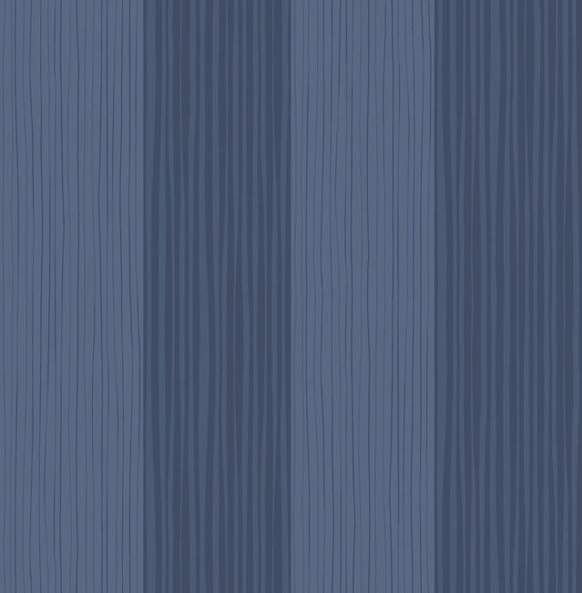 Dreamer Stripes - Navy Wallcovering | Malibu Wallpaper