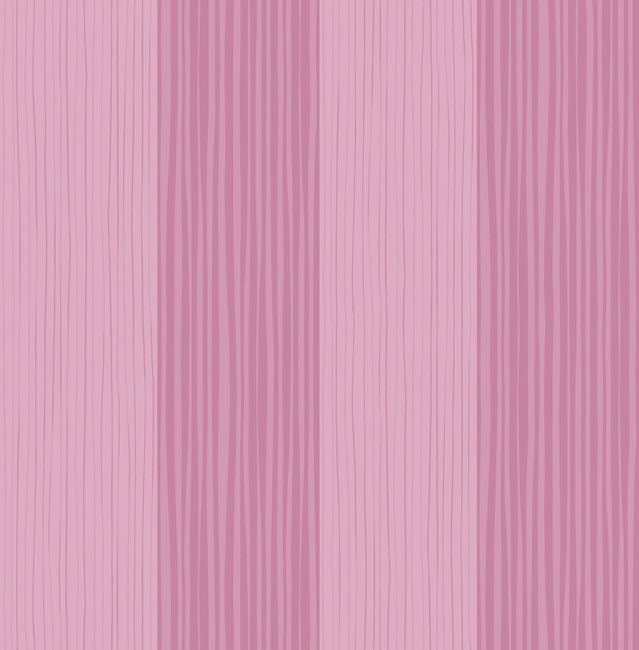 Dreamer Stripes - Bubblegum Wallcovering | Malibu Wallpaper