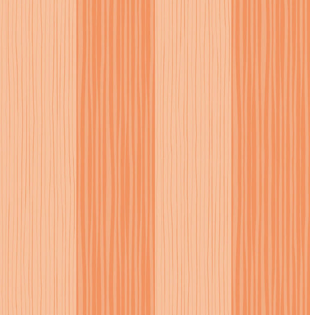Dreamer Stripes - Orange Wallcovering | Malibu Wallpaper