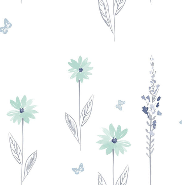 Solstice Shore - Sea Mist | Malibu Wallcovering
