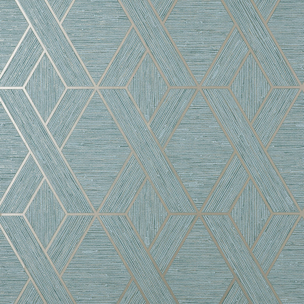 Mildred, Seafoam Green Wallcoverings | Malibu Wallcovering