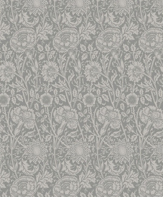 Tonal Floral Trail - Argos Grey Wallcovering | Malibu Wallpaper