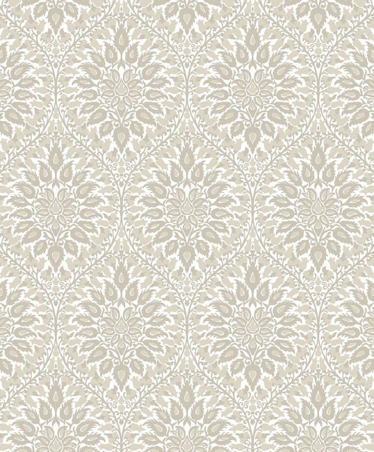 Luna Ogee - Natural Cream Wallcovering | Malibu Wallpaper