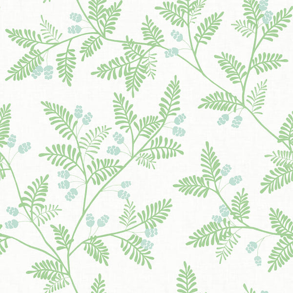 Ardell, Light Green Wallcoverings | Malibu Wallcovering