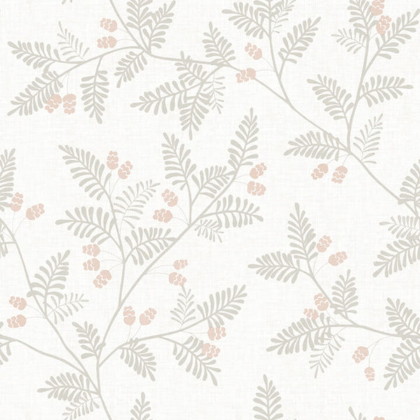 Ardell, Taupe Wallcoverings | Malibu Wallcovering