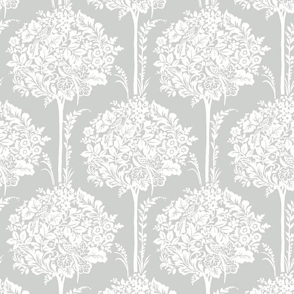 Zaria, Grey Wallcoverings | Malibu Wallcovering