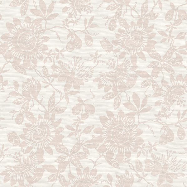 Helen, Mauve Wallcoverings | Malibu Wallcovering