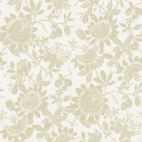 Helen, Beige Wallcoverings | Malibu Wallcovering
