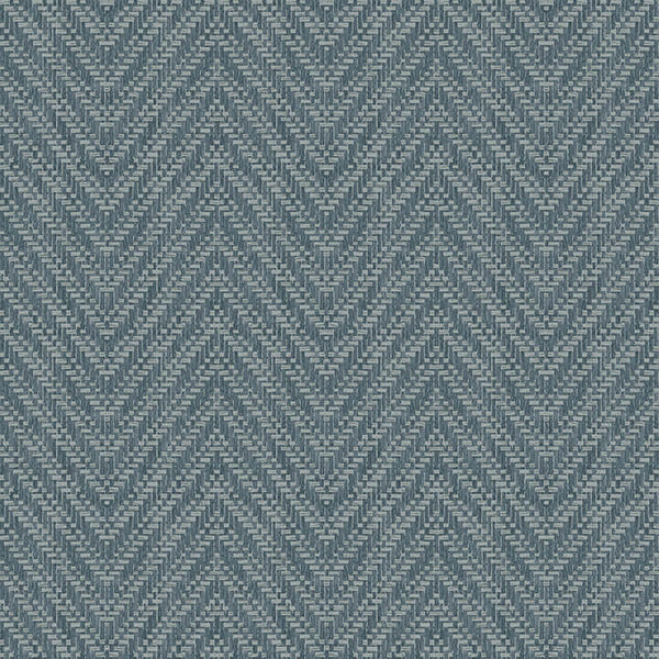 Glynn, Teal Wallcoverings | Malibu Wallcovering
