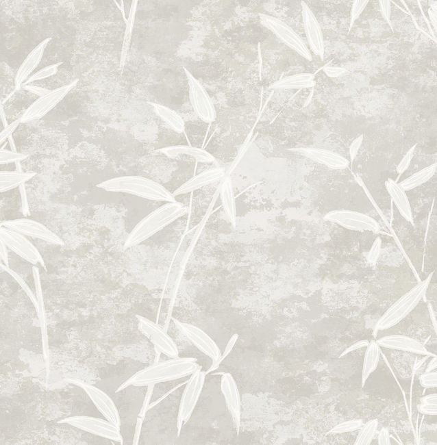 Honshu Bamboo - Henon Gray Wallcovering | Malibu Wallpaper