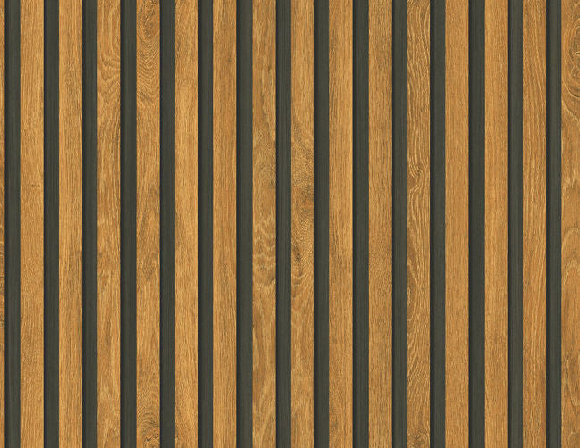Jun - Honey Wood Wallcovering | Malibu Wallpaper
