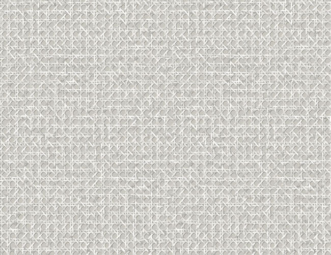 Mika - Faded Wickerwork Wallcovering | Malibu Wallpaper