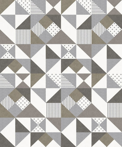 Aurora Lattice - Driftwood Mist | Malibu Wallcovering