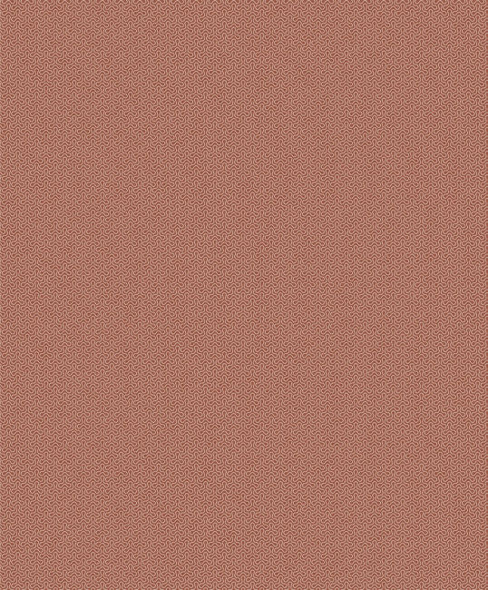 Spiro Geometric - Terra Cotta Wallcovering | Malibu Wallpaper