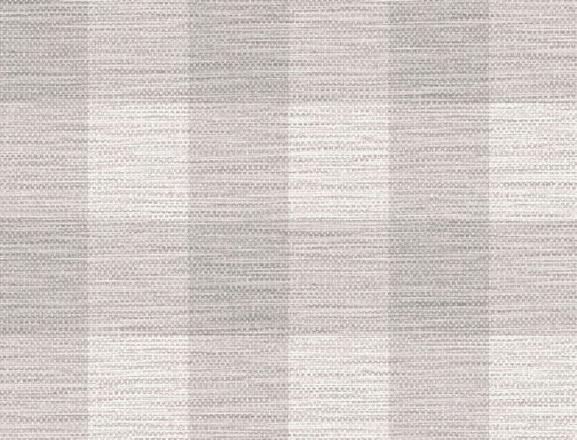 Rugby Gingham - Cove Gray Wallcovering | Malibu Wallpaper