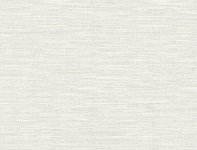 Faux Linen Weave - Winter Fog Wallcovering | Malibu Wallpaper