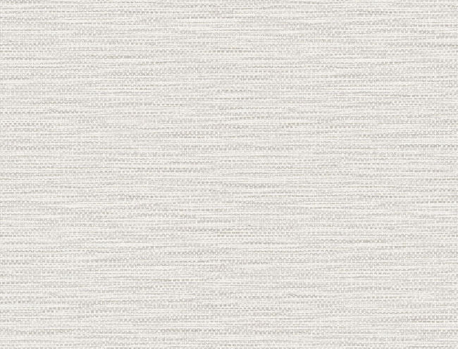Faux Linen Weave - Cove Gray Wallcovering | Malibu Wallpaper
