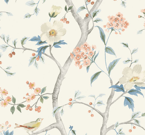 Ojai Wisteria - Anemone Shore | Malibu Wallcovering